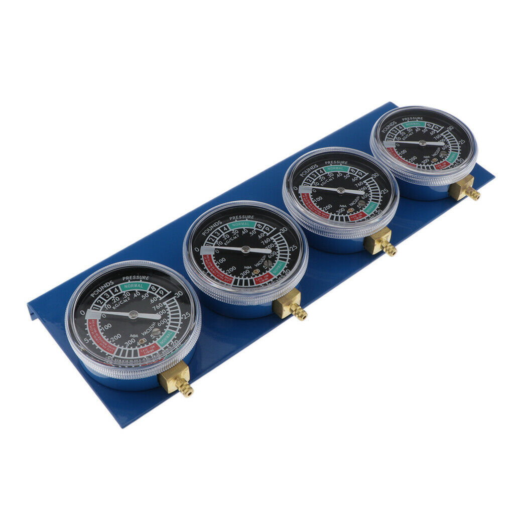 1pcs Fuel Vacuum Carburetor Balancer Synchronizer Gauge 4 Cyl for Motorcycle