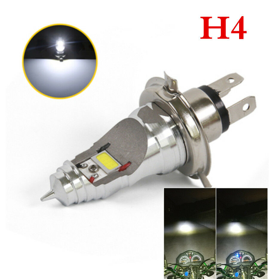 Motorcycle  H4 led headlight 7500K 4000LM DC 12v-80v 38w Dual Side Bright light