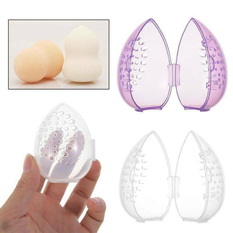 1xBeauty Makeup Blender Powder Puff Storage Rack Egg Sponge Drying Stand Holder~