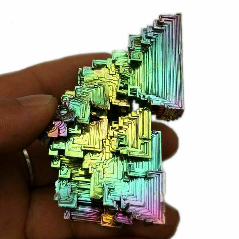 50g Bismuth Metal Crystal for element collection  One Crystal in Labeled