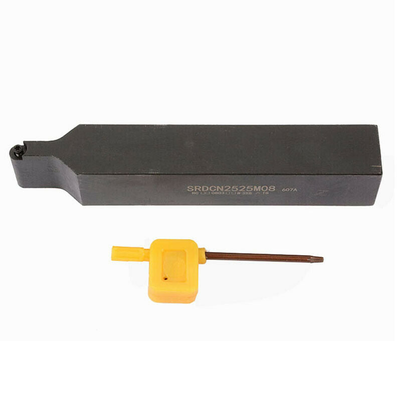 45° SRDCN2525M08 Lathe External Turning Tool Holder For RCMT08T3MO inserts