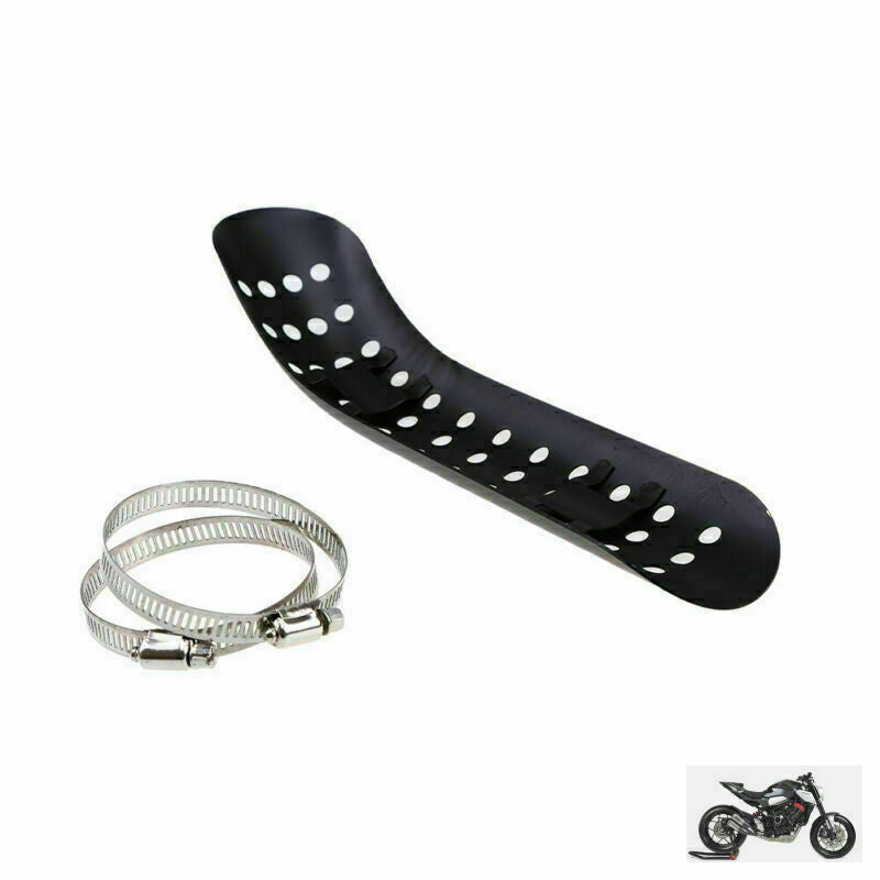 Exhaust Heat Shield with Adjustable Mounting Clamp Fit For Yamaha Motorcycle
