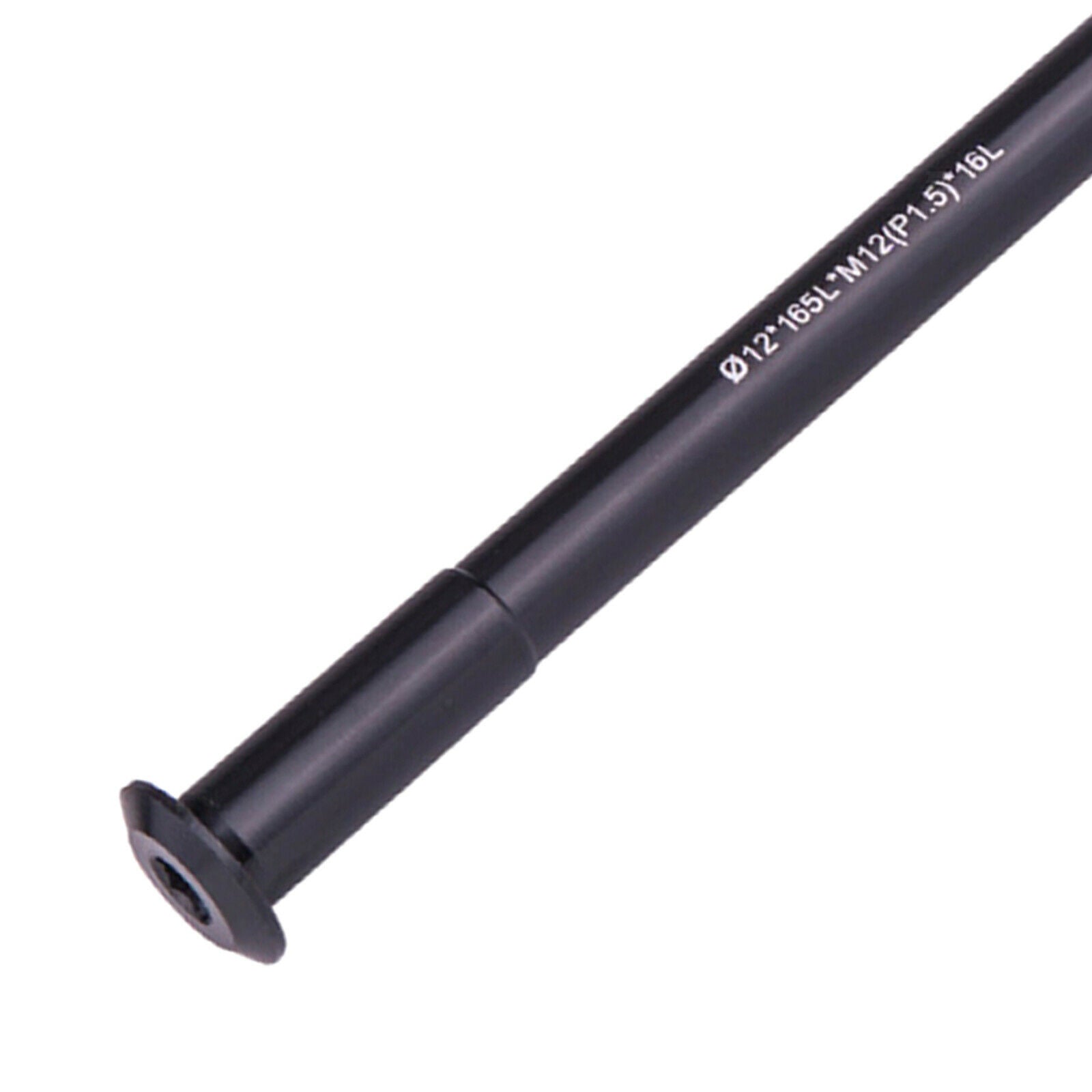 Bicycle QR Thru Axle Shaft Front Rear Hub Skewer 12mm  165mm 1.5mm