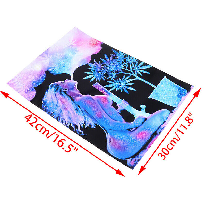 Matte Cannabliss Sexy Gras Blacklight Poster 12.5X15.7 INCH HfL xaM Rf