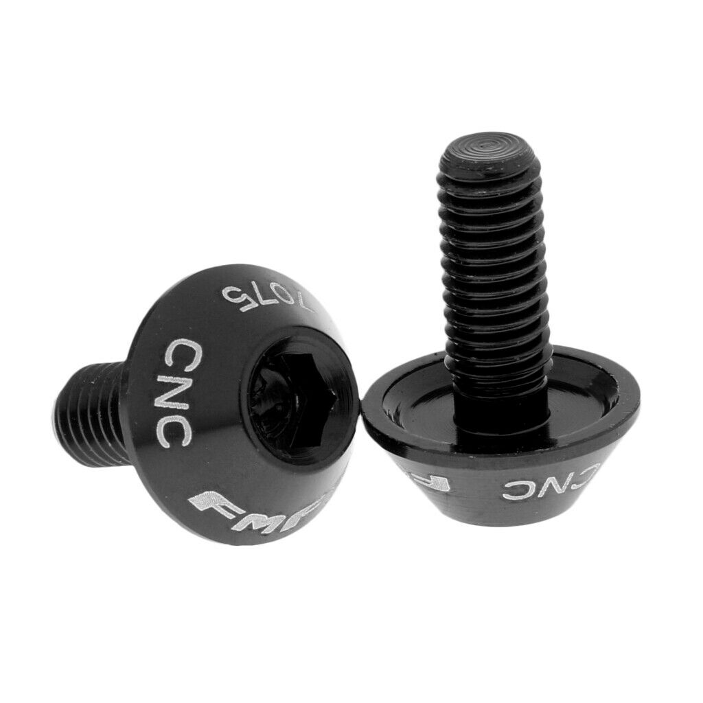 6pcs Bike Water Bottle Cage Bolt 5 x 12mm Screws for Mountain Bike Bicycle Easy