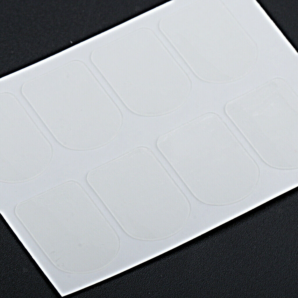40 lot Clarinet Clear Mouthpiece Patch Pad Rubber for Clarinet Replacement