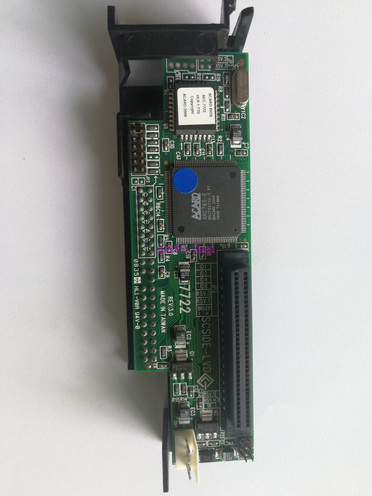 For AEC-7722 IDE to SCSI 68-pin IDE to 68-pin SCSI card with power cord
