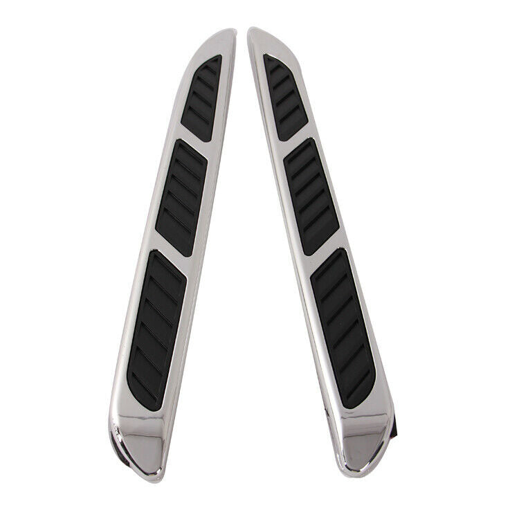 Pair Car Decorative Air Flow Intake Hood Scoop Vent Bonnet Cover Universal