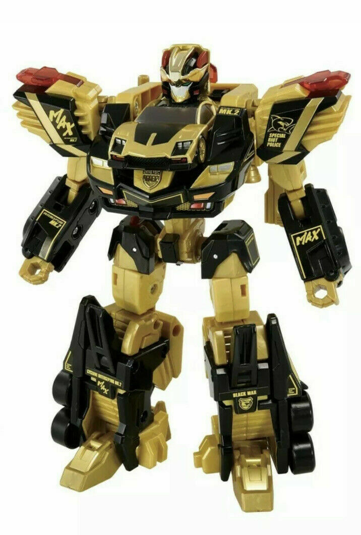 Takara Tomy Hyper Rescue Drive Head Cyclone Interceptor Black Max Deformation
