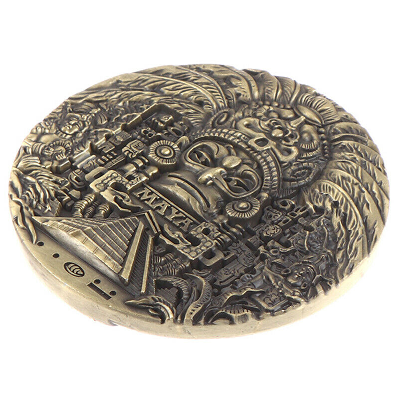 Mayan Calendar Souvenirs Predict Commemorative Coins Art Collection Gifts TPCHA