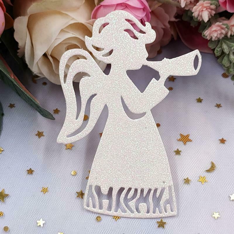 Trumpet Angel Metal Cutting Dies Stencil DIY Scrapbooking Album Paper Card Mold