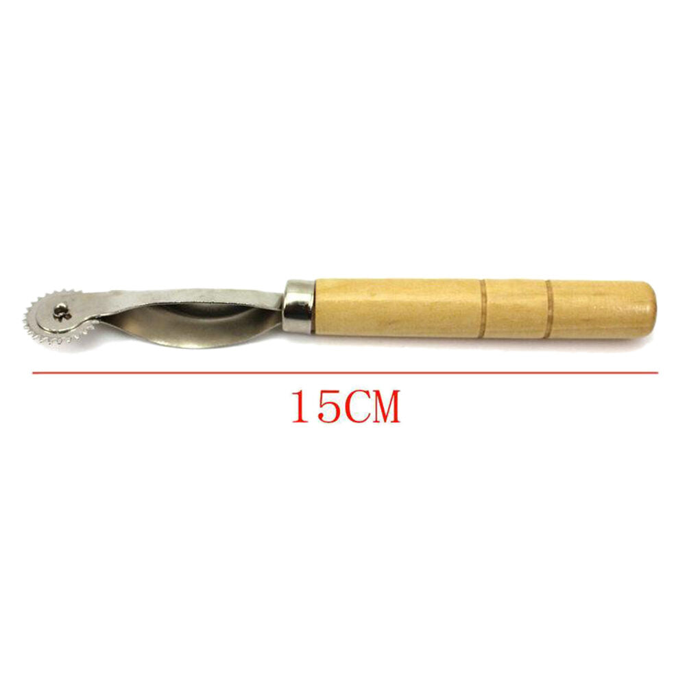 Great 2mm Handmade Wheel Punch Tool Craft Leather Fabric Needle Sewin.l8
