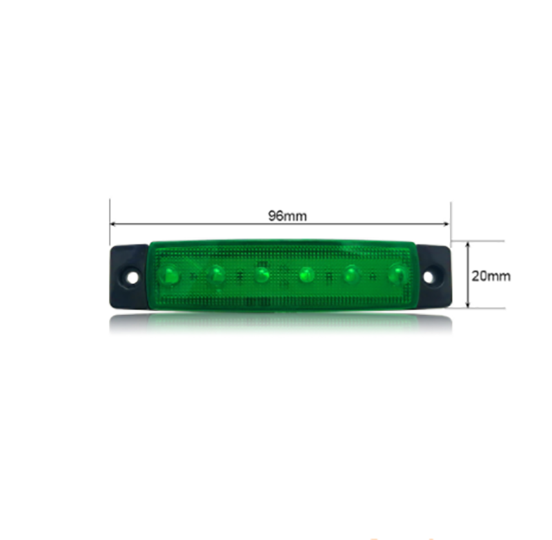 3X Green Marine Led Lights Courtesy & Utility Strip for Boat Yacht Pontoon Kayak