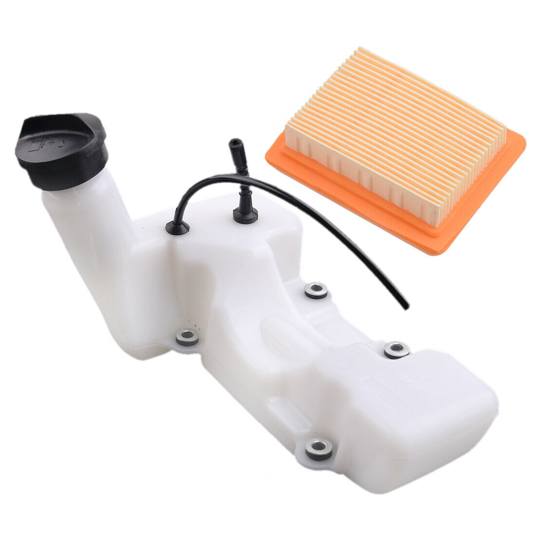Air Filter Gas Fuel Tank + Cap Fit for Stihl FS120 FS200 FS250R FS350 BT121 Acc
