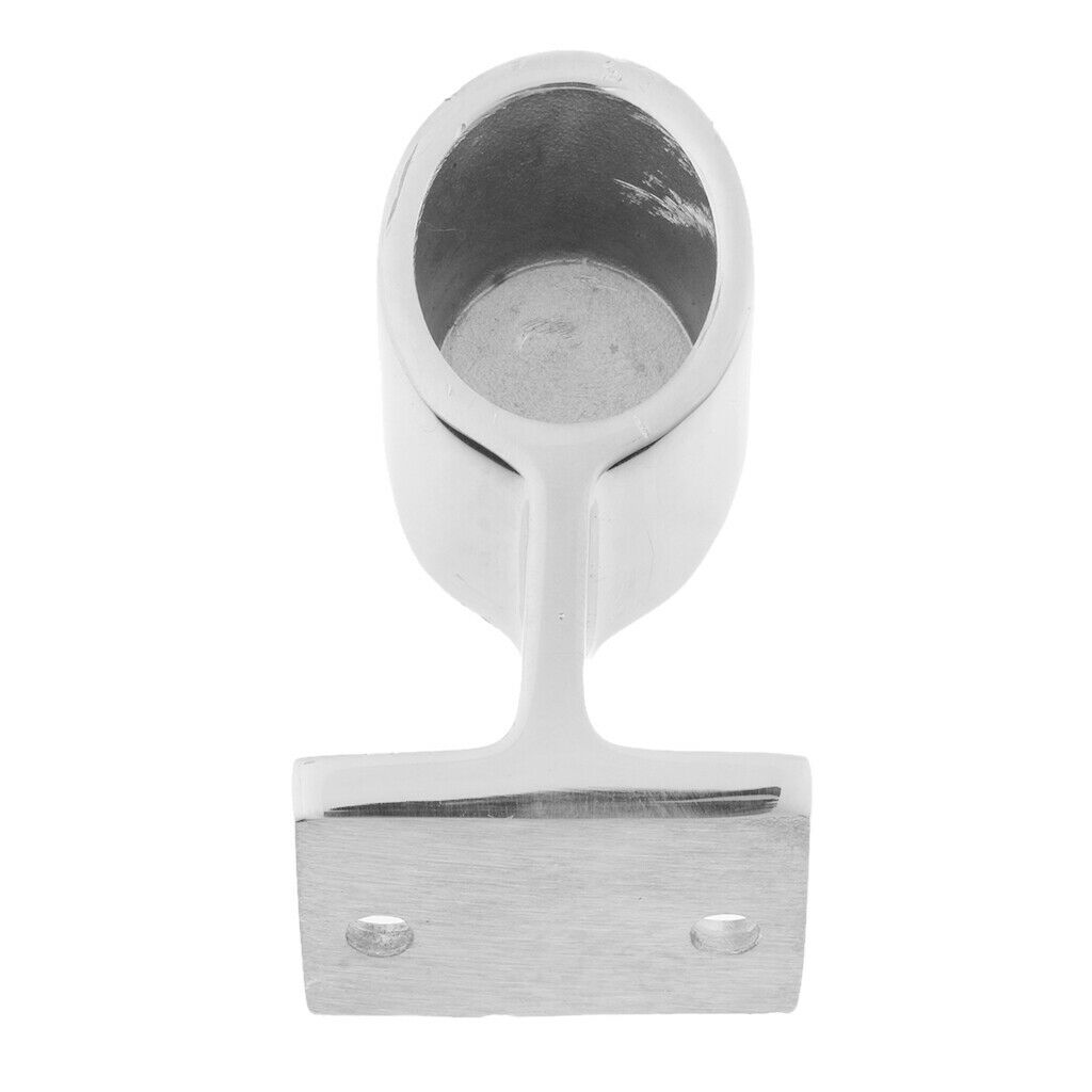 1xStainless Steel 90 Deg Center Stanchion for 22mm 7/8" Boat Hand Rail, NEW