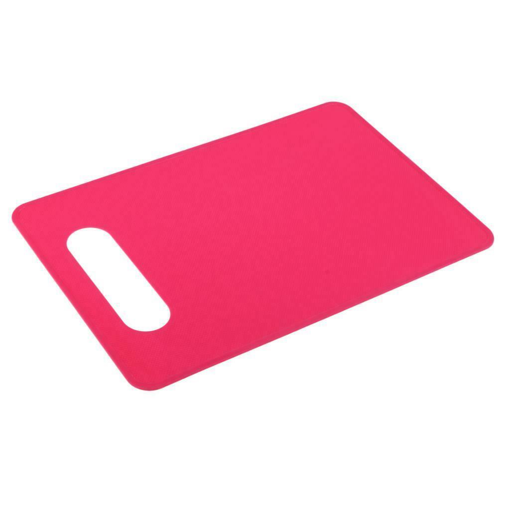 Chopping Mat Vegetable Fruit Cutting Board Kitchen Gadget red