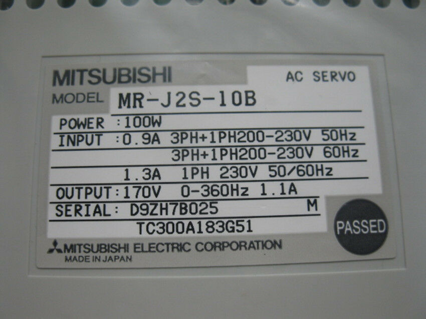 1PCS NEW MITSUBISHI MR-J2S-10B AC Servo Driver 100W