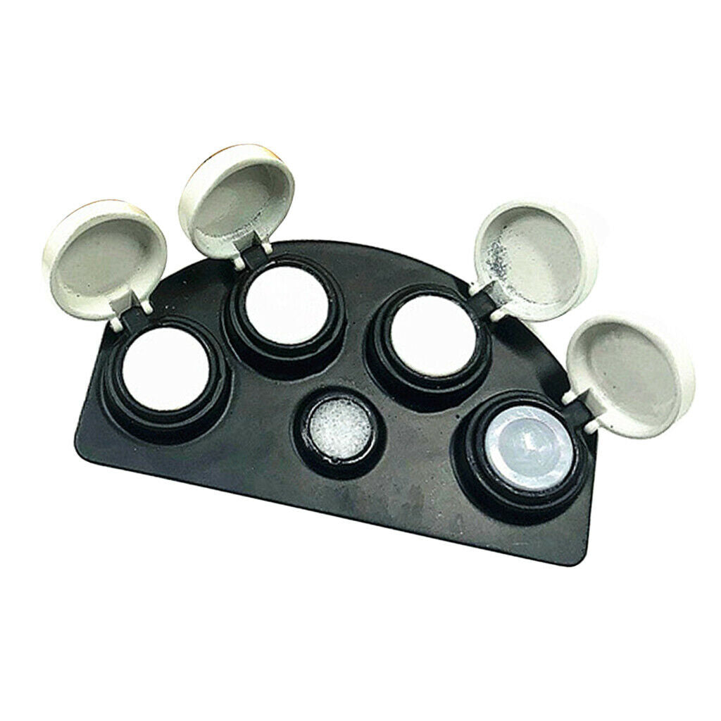 30180-A Ceramic Oil Cup Stand with Lip And Pegwood for Watch Repair