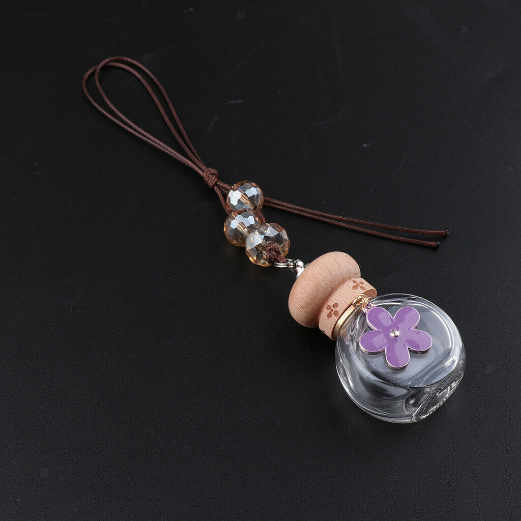 7Pack Decorative Car Hanging Perfume Bottle for Room Car Hanging Ornament