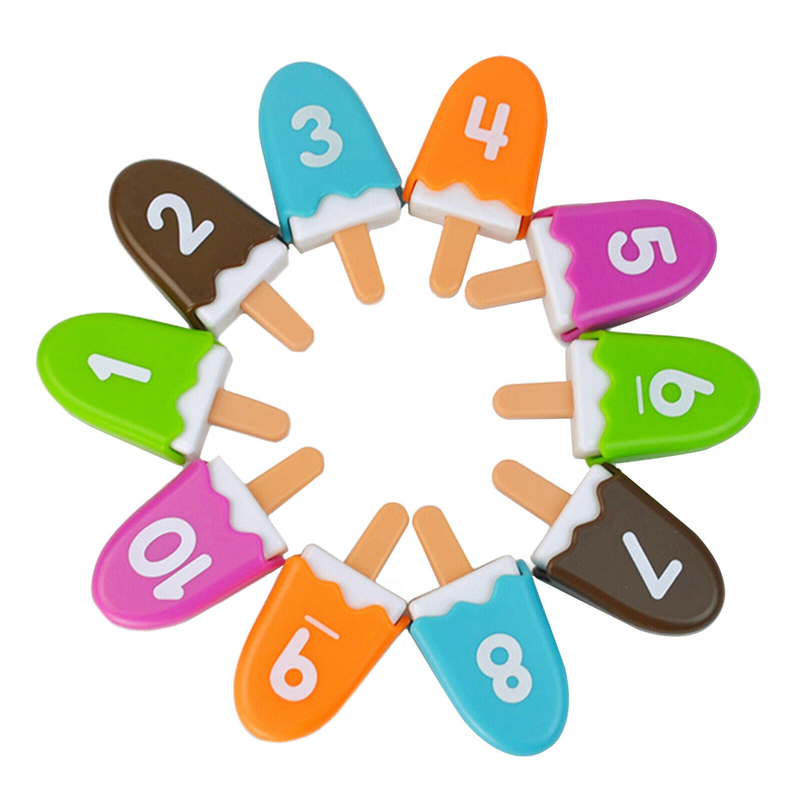 Number Matching Toys Learning Number Educational Gift Number Sorting Games