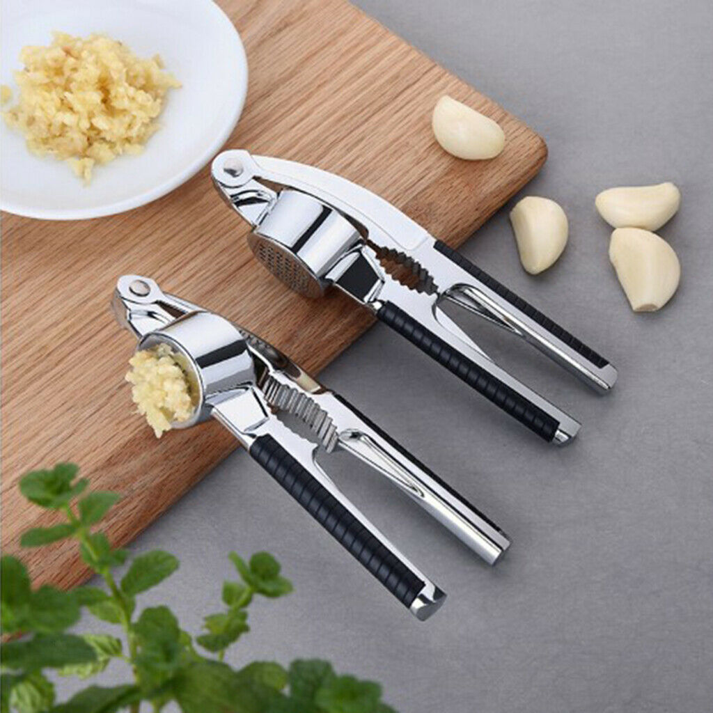 2PCS Garlic Press Ginger Press Mincer Crusher Chopper Walnut Open Tools Kitchen