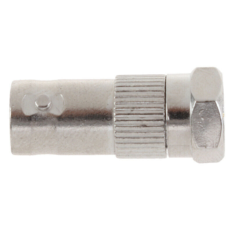 1pcs BNC Female to F Type Male RF Coaxial Cable Connector Metal Adapt.l8