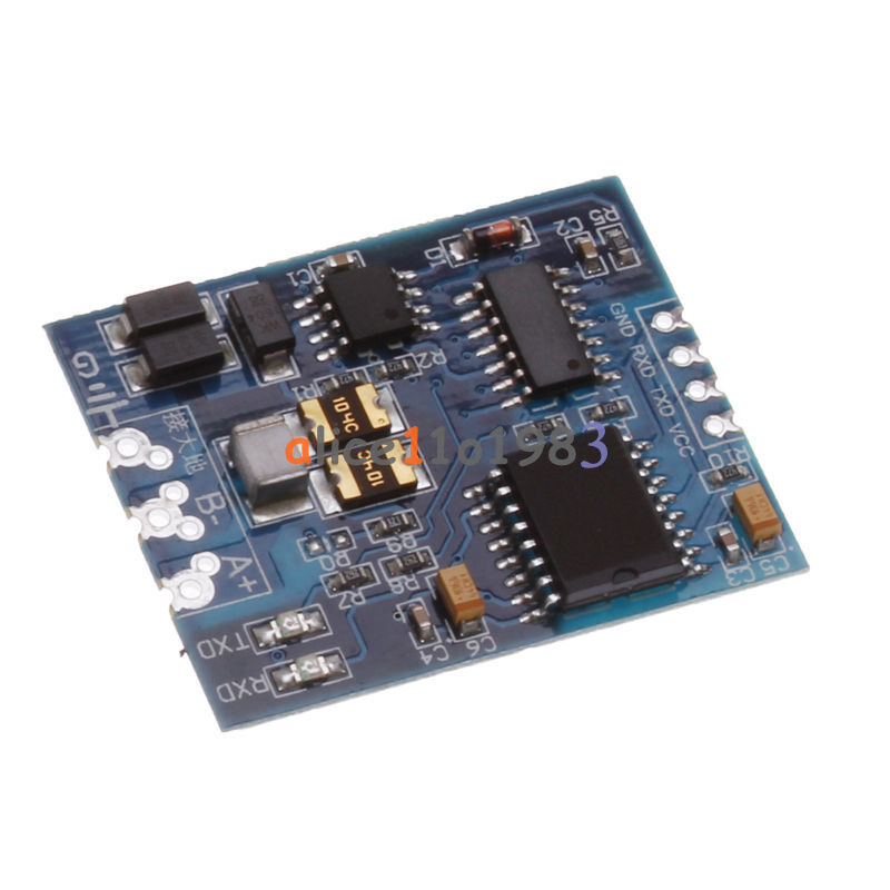 3V-5.5V Industrial TTL To RS485 Module RS485 To TTL Serial UART With Isolation