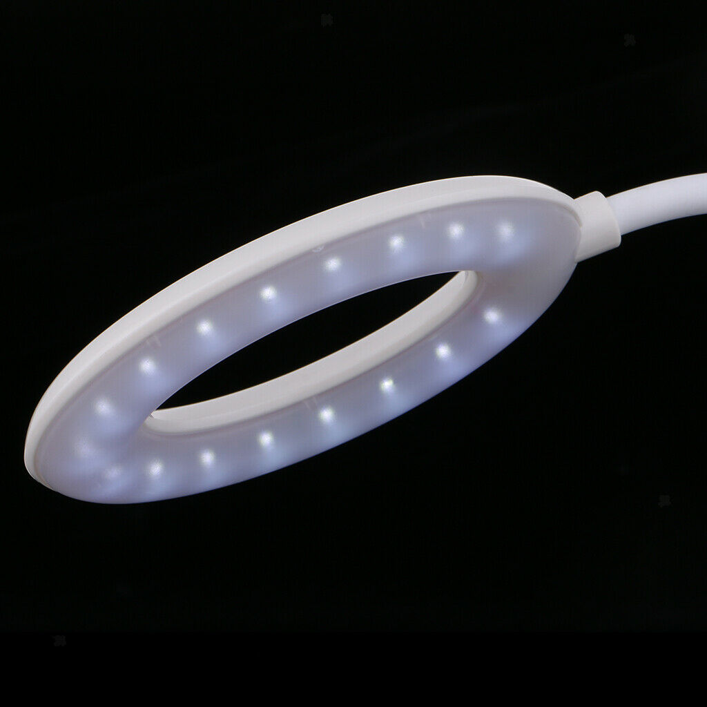 Makeup Tattoo LED Desk Light Clamp USB, Nail Art Eyelash Extension Clip Lamp Eye
