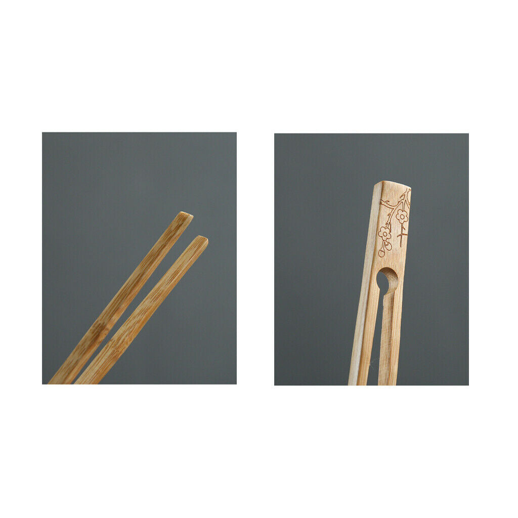 4 Pieces Chinese Matcha Bamboo Tea Spoon Gongfu Tea Ceremony Tools Kitchen