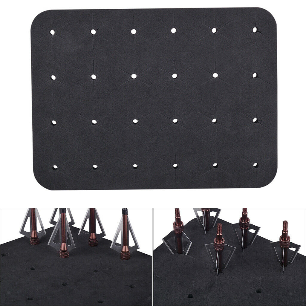 Foam Mat Tray for Archery Arrowheads Broadheads Bow Arrow Tips Screw Hunting