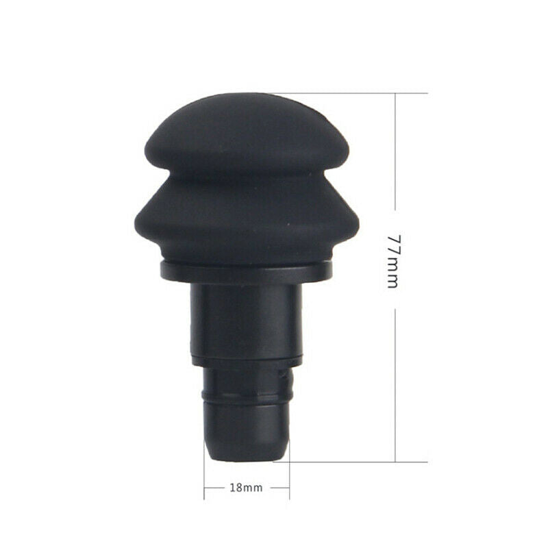 19mm Caliber Body Relaxation Fascia Massager Gun Replacement Head Set Access DF