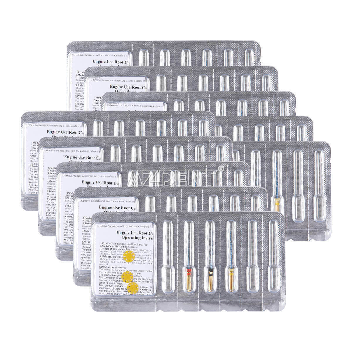 10X Dental One File Reciprocating Endodontic Root Canal Niti Endo Heat Activated
