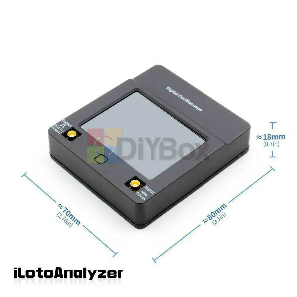 2.4inch TFT Mini Digital Handheld Oscilloscope DSO112A 2MHz Touch Screen
