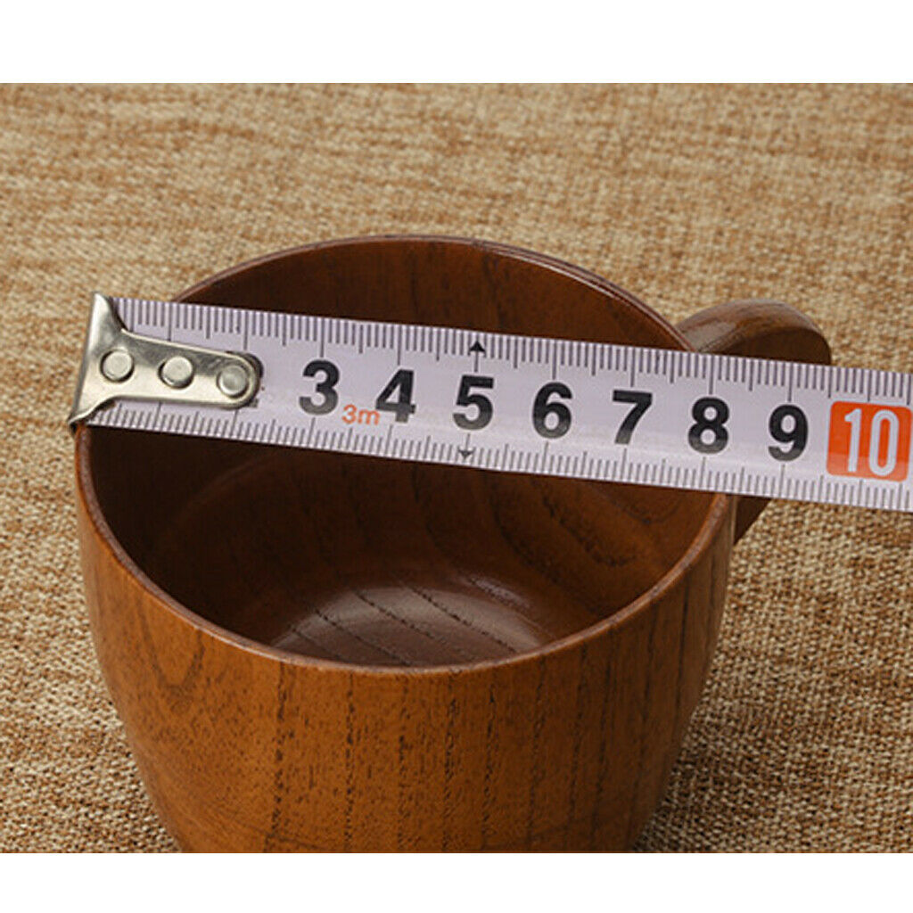 2pcs Wooden Tea Cup Wine Mug Coffee Mug Drinking Cup Camping Mug Tea Cup,