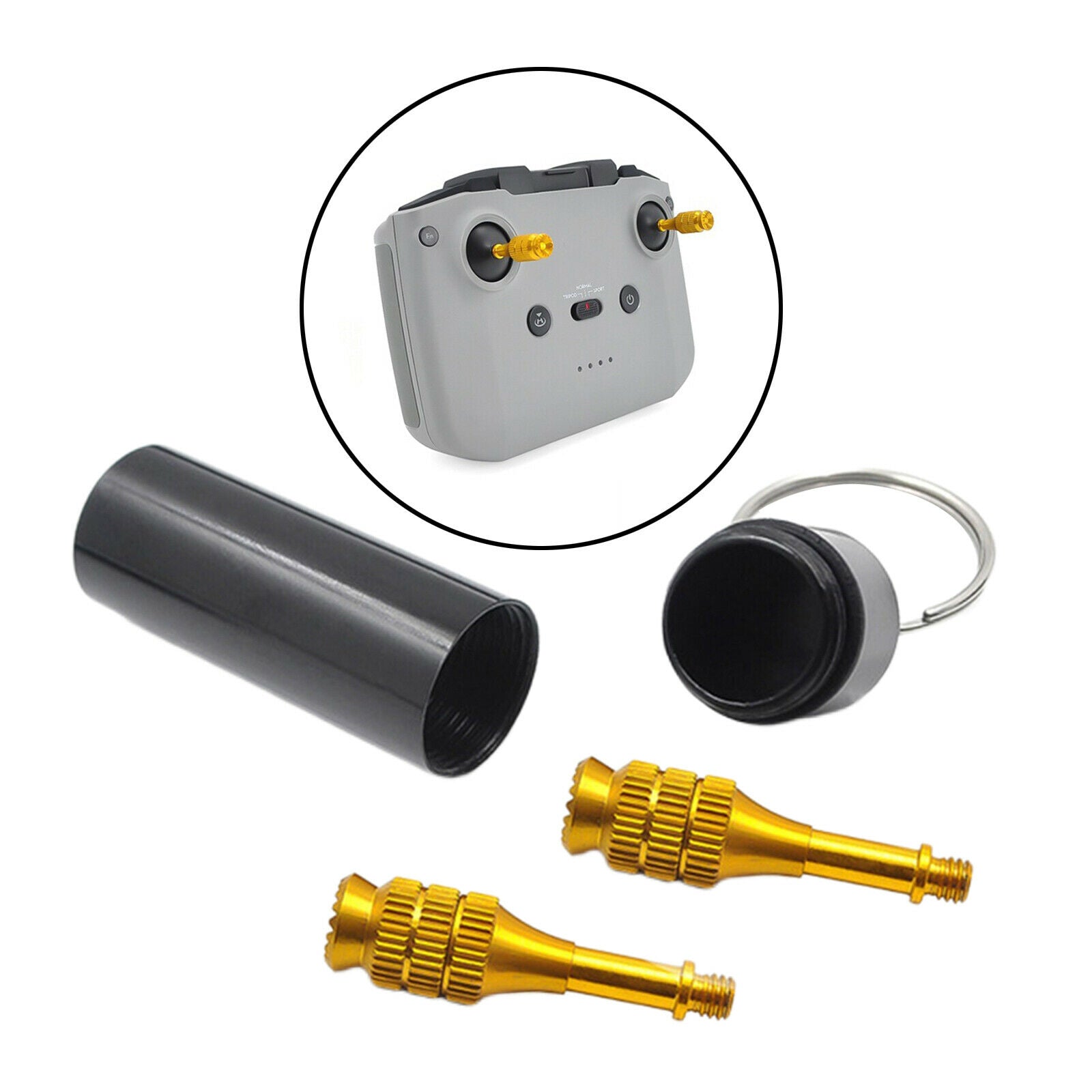 Remote Controller Thumb Rocker Rod Kit for DJI Mavic Air 2/Mini 2 Drone