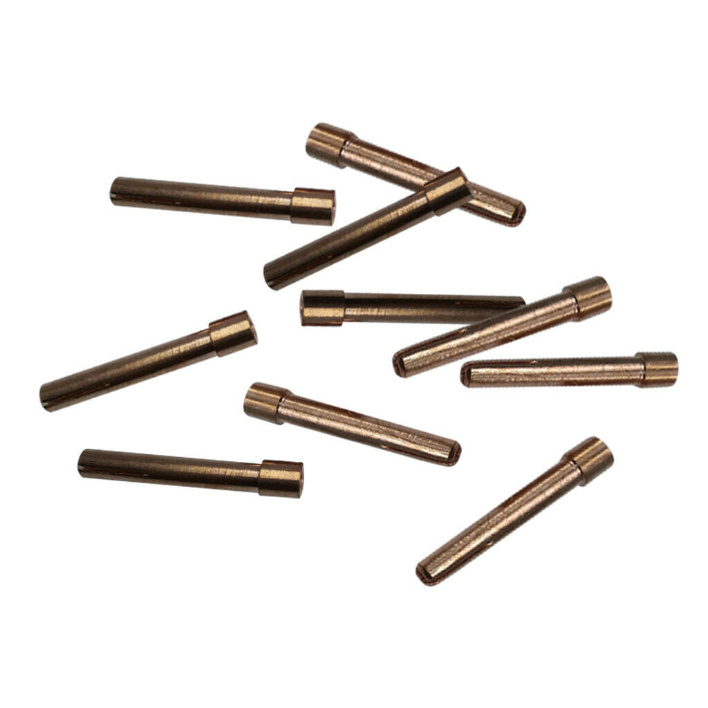 10pcs Brass 2.4mm TIG Collet Tips For QQ150 WP9 18 26 TIG Welding Torch