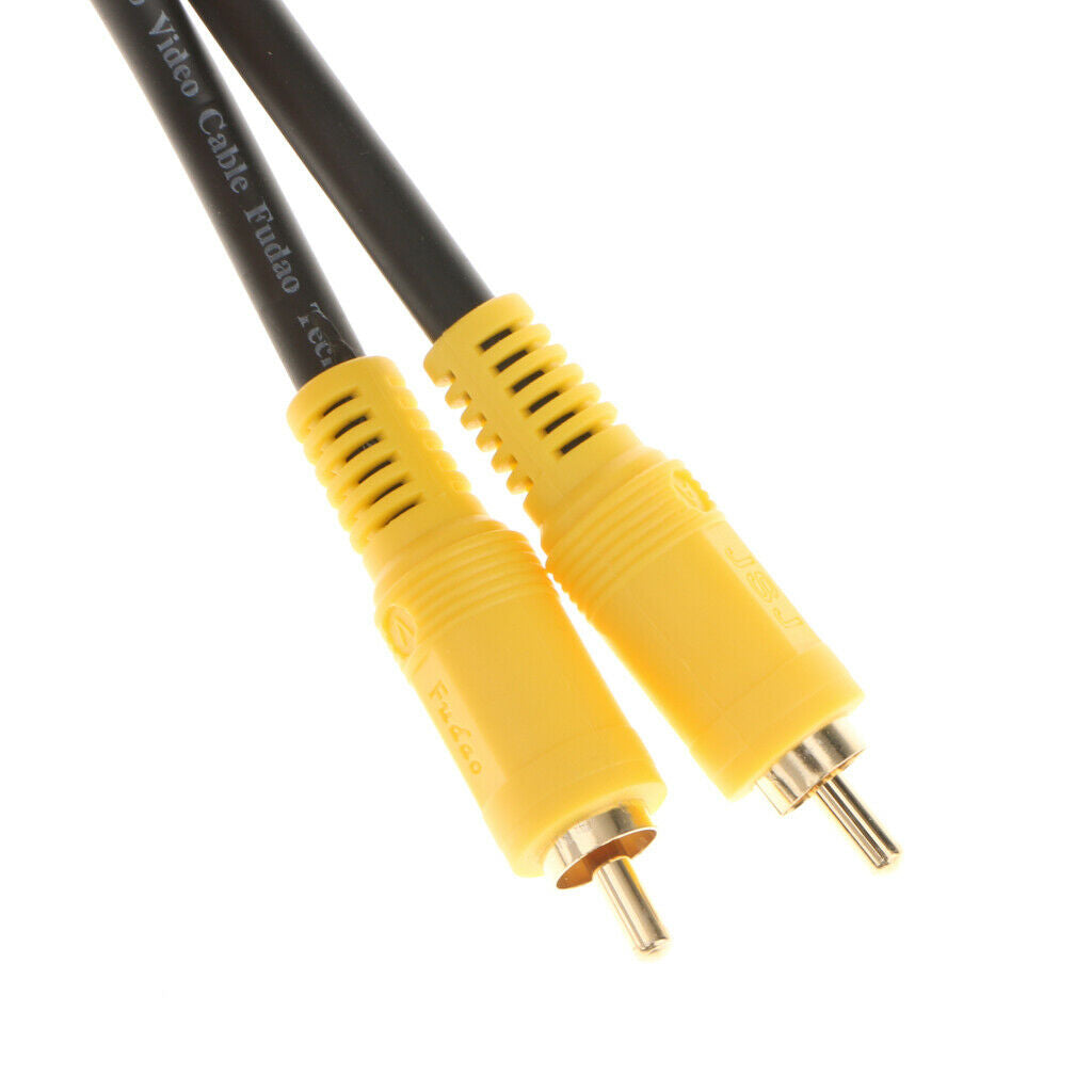75Ohm Premium Digital Coaxial RCA Cable Wire Male to Male Plug Line 1Meter