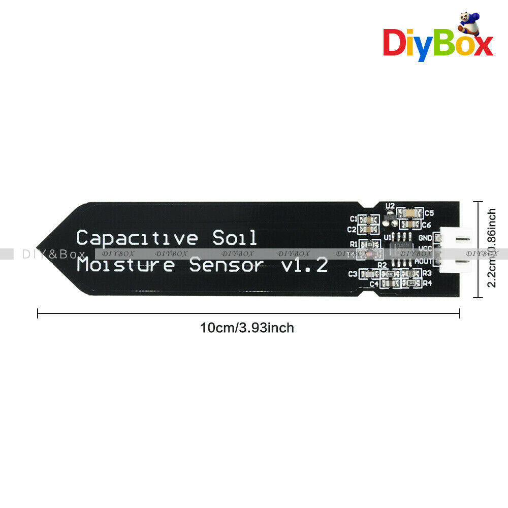 Analog Capacitive Soil Moisture Sensor V1.2 Corrosion Resistant + Sensor Cable