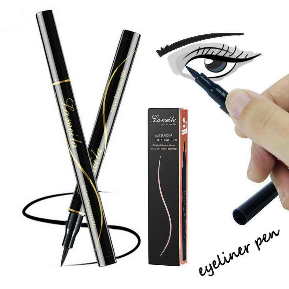 Liquid Eye Liner Pen Pencil Black Waterproof Eyeliner Makeup-Beauty Cosmetic US~