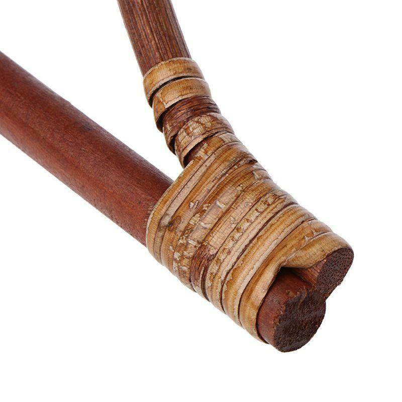 Natural Rattan Wooden Handle For Purse Diy Handbag Bag Accessories