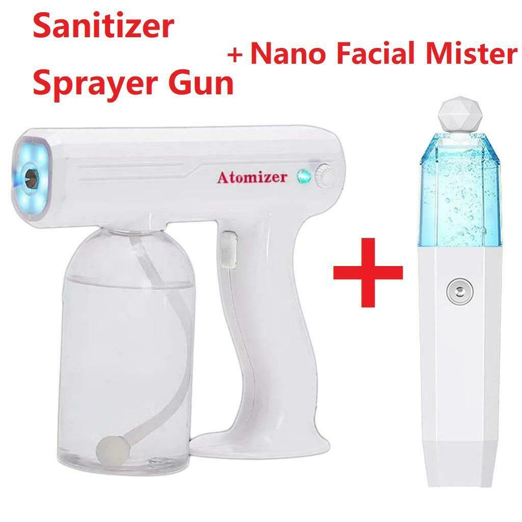 Household 800ml Nano Atomization Sanitizer Sprayer Disinfectant Machine Gun