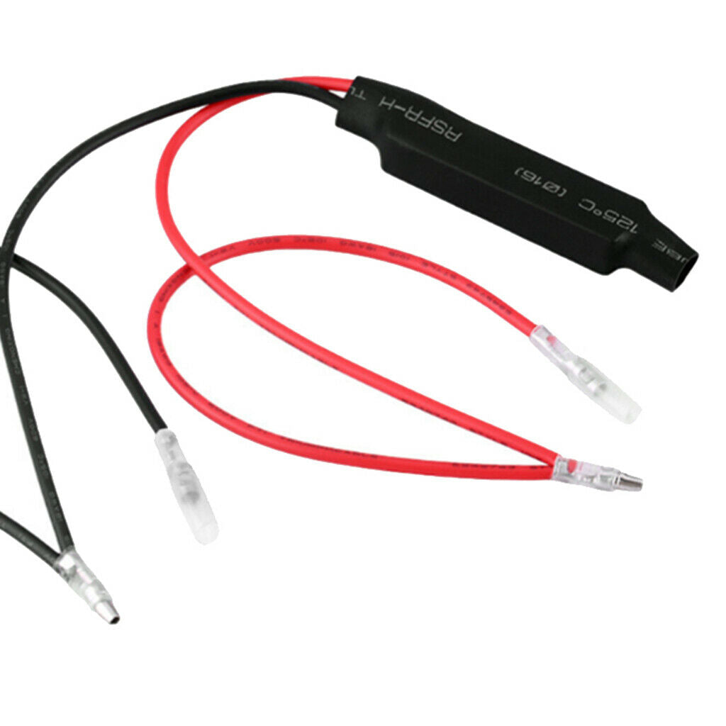 Motorcycle LED Turn Signal Indicator Flasher Relay Fix Fast Blinker 10W