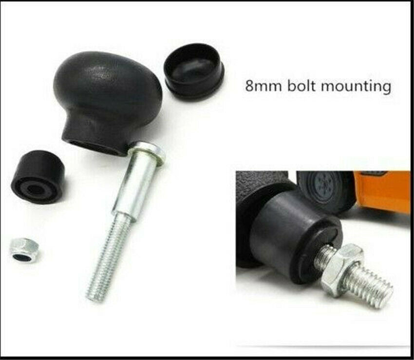 2x Steering wheel Spinner Knob Turning Aid Ball Tractor Forklift Tool 8mm Screw