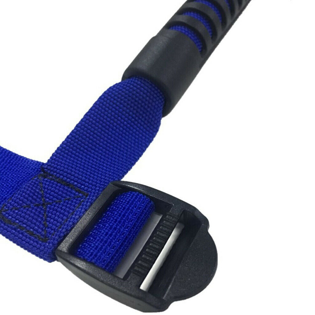 Roll Bar Grab Handle with Straps for Jeep Wrangler JK TJ YJ Blue