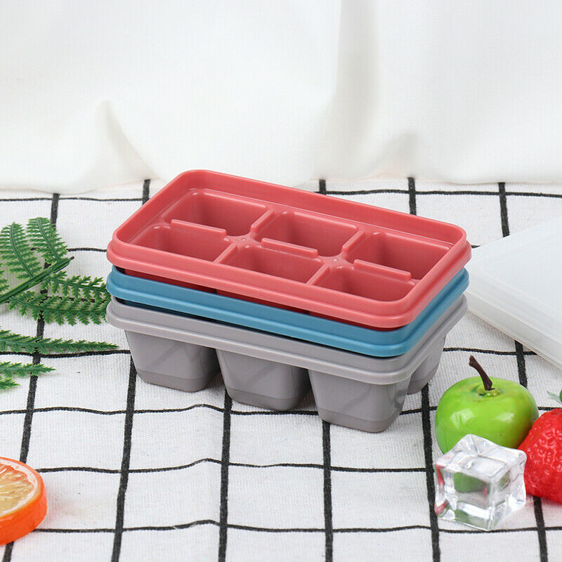 3Pcs Ice Cubed Maker Large Cube Square Tray Molds Whiskey Ball Cocktai.l8