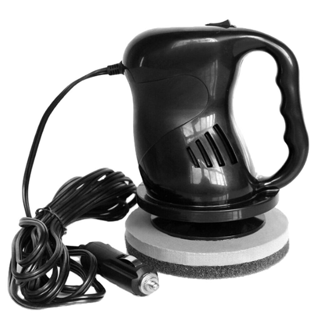 Car Polisher Polishing Buffing Waxing ABS Waxer Polisher Applicator Black
