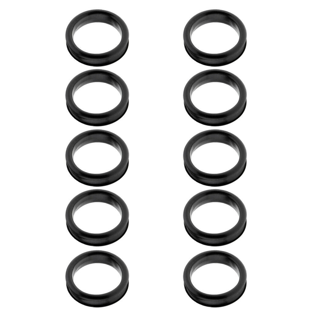 20Pcs Finger Ring Grips Inserts for Barber Hairdressing Shear Scissors