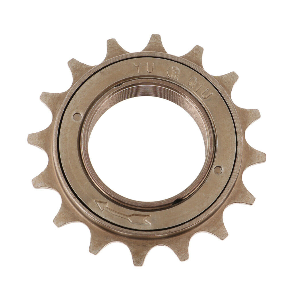 Bronze 16T 34mm BMX Bicycle Bicycles Single Freewheel Sprocket 1/2 "x