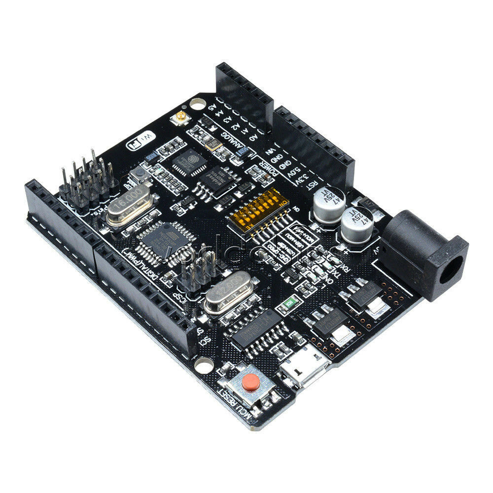 WiFi UNO R3 ATmega328P+ESP8266 (32Mb memory) USB-TTL CH340G For Arduino NodeMCU