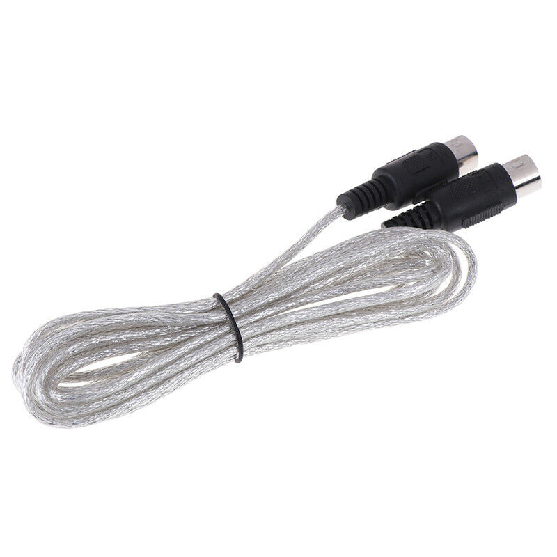 1Pc 10ft MIDI Extension Cable Male To Male 5Pin Plug Connector Instrument To TL